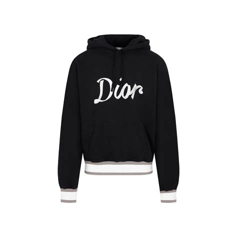 dior box logo sweater|dior hooded hoodie.